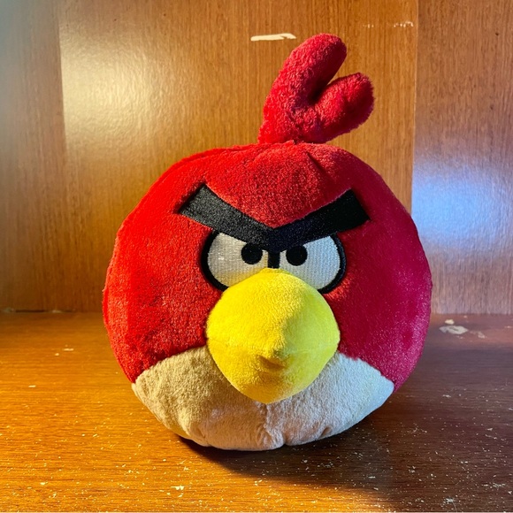 Angry Birds Red Plush Stuffed Toy - Picture 1 of 2